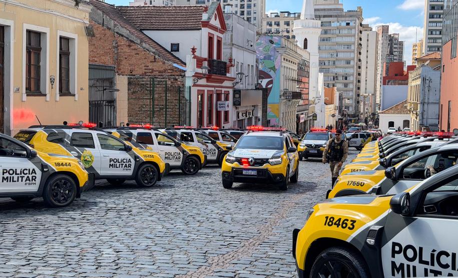 PMPR entrega 54 viaturas e capacita 152 policiais no combate à violência doméstica