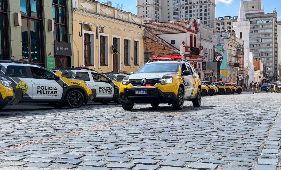 PMPR entrega 54 viaturas e capacita 152 policiais no combate à violência doméstica