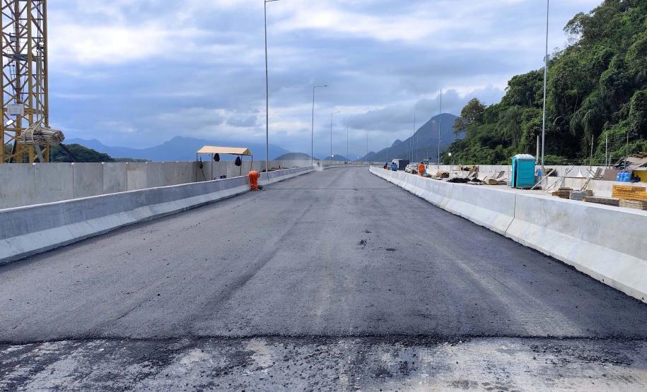 Começam as obras de pavimentação do tabuleiro da Ponte de Guaratuba