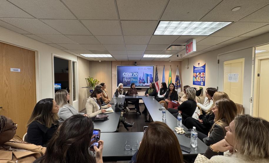 Paraná fortalece cooperação internacional e encerra participação na CSW70 com agenda de políticas públicas para mulheres