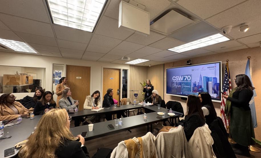 Paraná fortalece cooperação internacional e encerra participação na CSW70 com agenda de políticas públicas para mulheres