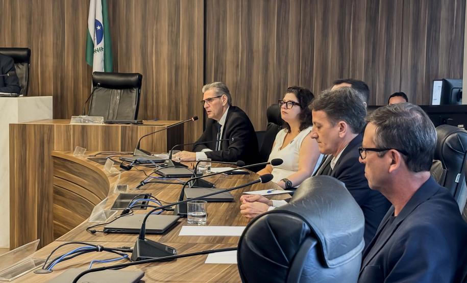 Governo do Paraná apresenta eficiência na segurança pública, com a apresentação do Plano Plurianual 2025 na Alep