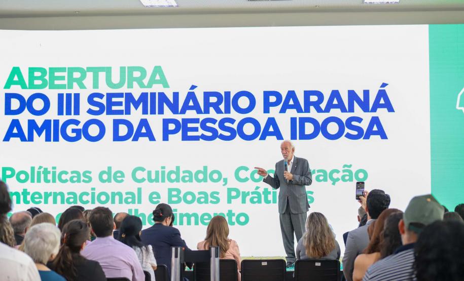 Paraná lança Cadastro do Cuidador e reforça cooperação em políticas para pessoa idosa