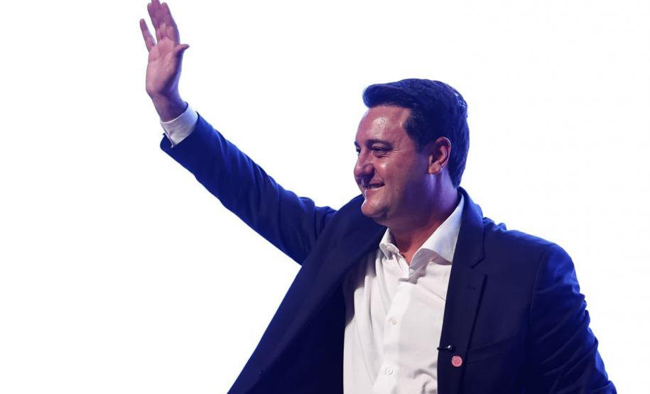 Governador Carlos Massa Ratinho Júnior participou nesta terça-feira (3) do evento Paraná Unido pelas Mulheres - As Protagonistas, no Teatro Guaíra.