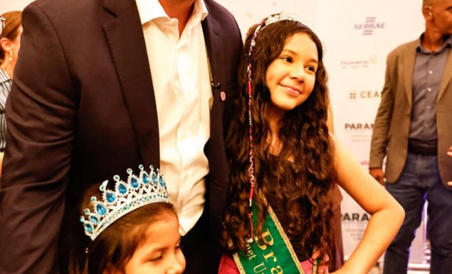 Governador Carlos Massa Ratinho Júnior participou nesta terça-feira (3) do evento Paraná Unido pelas Mulheres - As Protagonistas, no Teatro Guaíra.