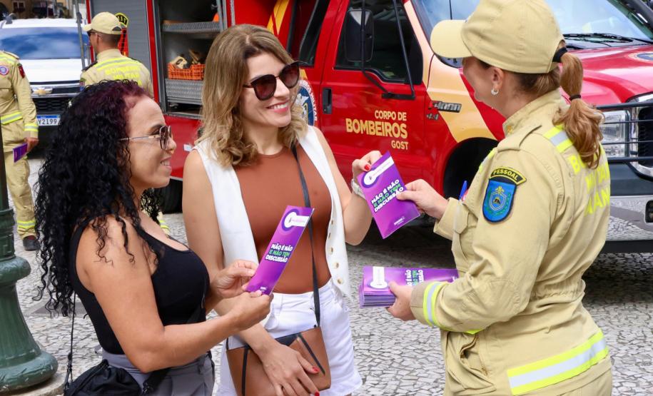 Violência contra a mulher: Segurança promove ação em Curitiba e mais 10 cidades