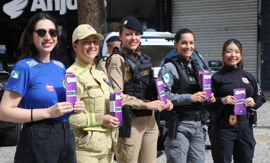 Violência contra a mulher: Segurança promove ação em Curitiba e mais 10 cidades