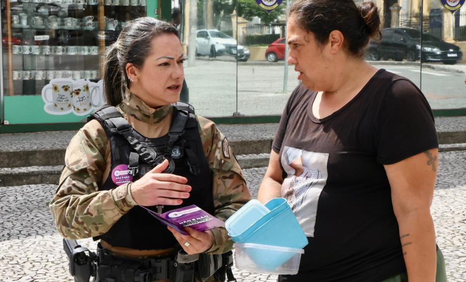 Violência contra a mulher: Segurança promove ação em Curitiba e mais 10 cidades