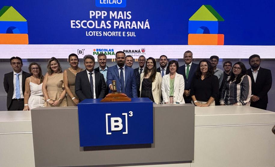 Após leilão, PPP da Educação avança para fase final antes da assinatura do contrato para construção de 40 escolas no Paraná