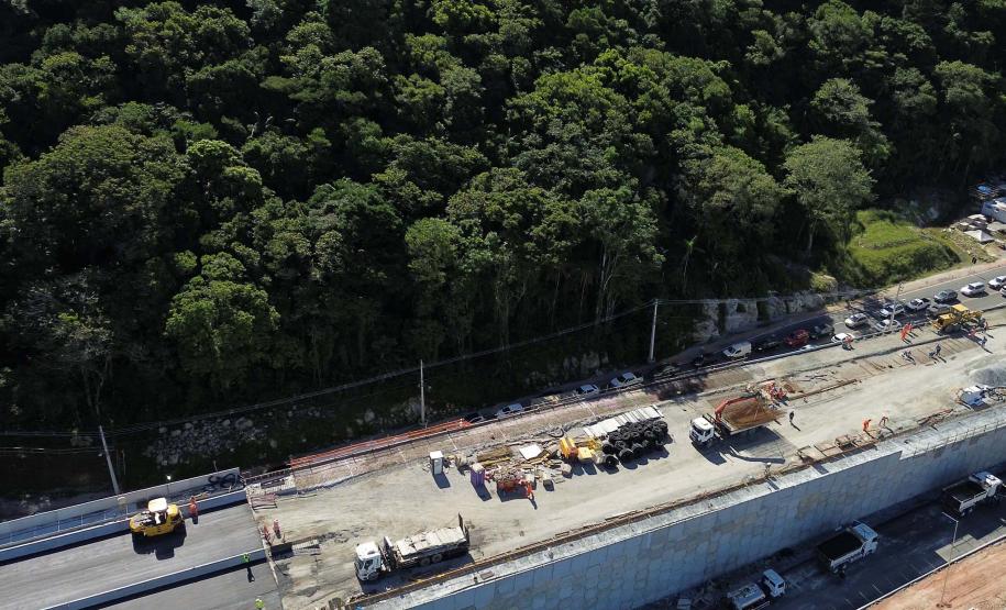Ponte de Guaratuba já está 100% pavimentada e começa a ganhar iluminação final