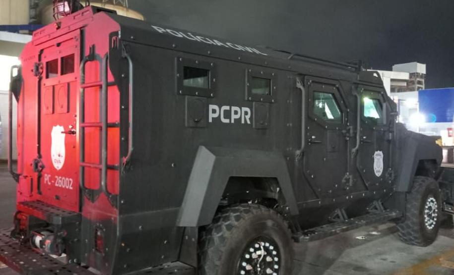 Novos blindados das forças de segurança começam a chegar ao Paraná