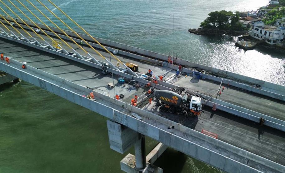 Foto: Gediel Mendes / Consórcio Supervisor Ponte de Guaratuba