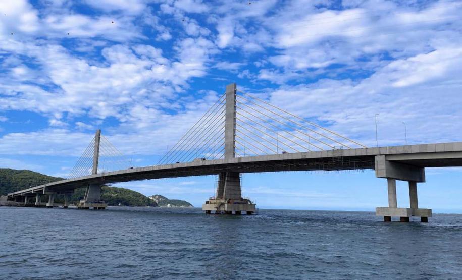 Foto: Gediel Mendes / Consórcio Supervisor Ponte de Guaratuba