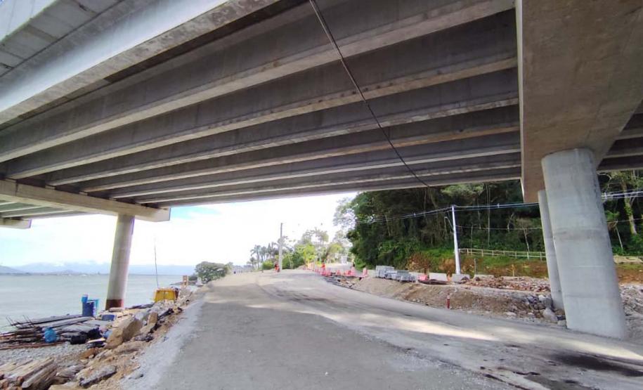 Foto: Gediel Mendes / Consórcio Supervisor Ponte de Guaratuba