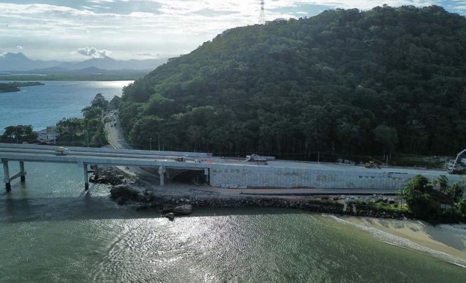 Foto: Gediel Mendes / Consórcio Supervisor Ponte de Guaratuba