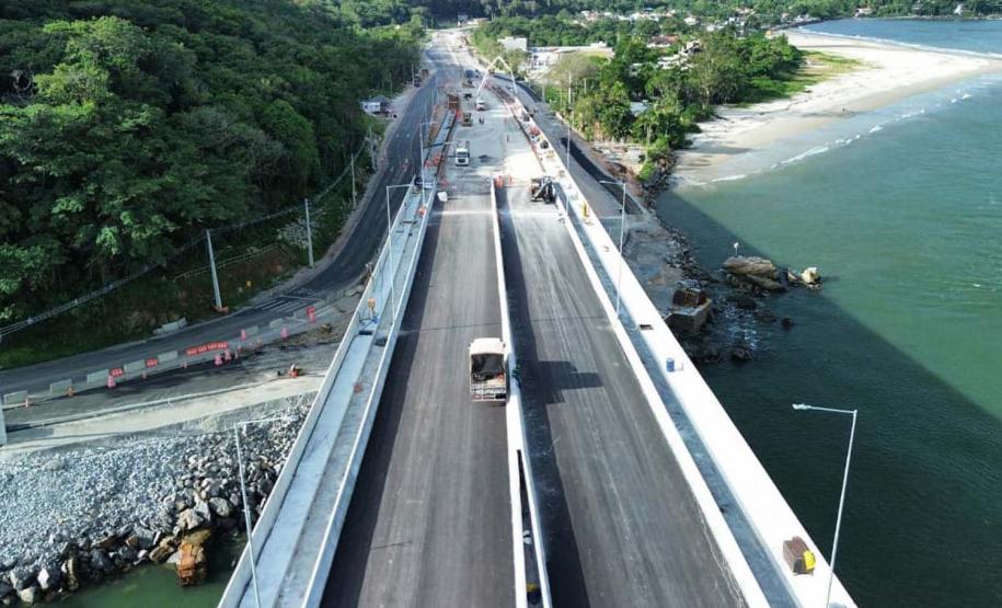 Foto: Gediel Mendes / Consórcio Supervisor Ponte de Guaratuba