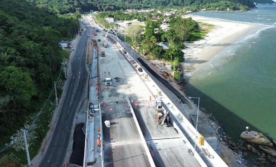 Foto: Gediel Mendes / Consórcio Supervisor Ponte de Guaratuba