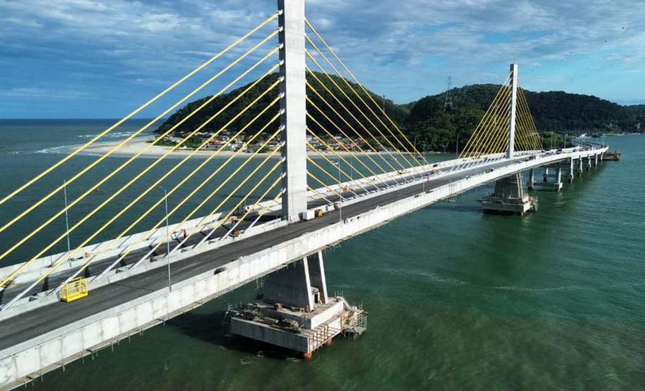 Foto: Gediel Mendes / Consórcio Supervisor Ponte de Guaratuba