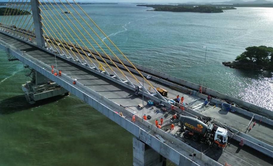 Foto: Gediel Mendes / Consórcio Supervisor Ponte de Guaratuba