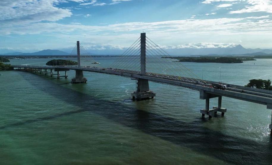Foto: Gediel Mendes / Consórcio Supervisor Ponte de Guaratuba