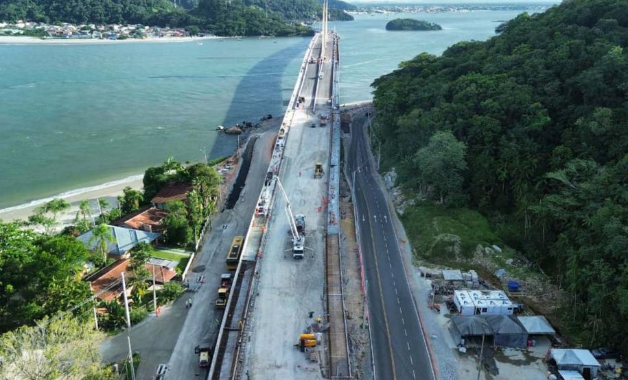 Foto: Gediel Mendes / Consórcio Supervisor Ponte de Guaratuba
