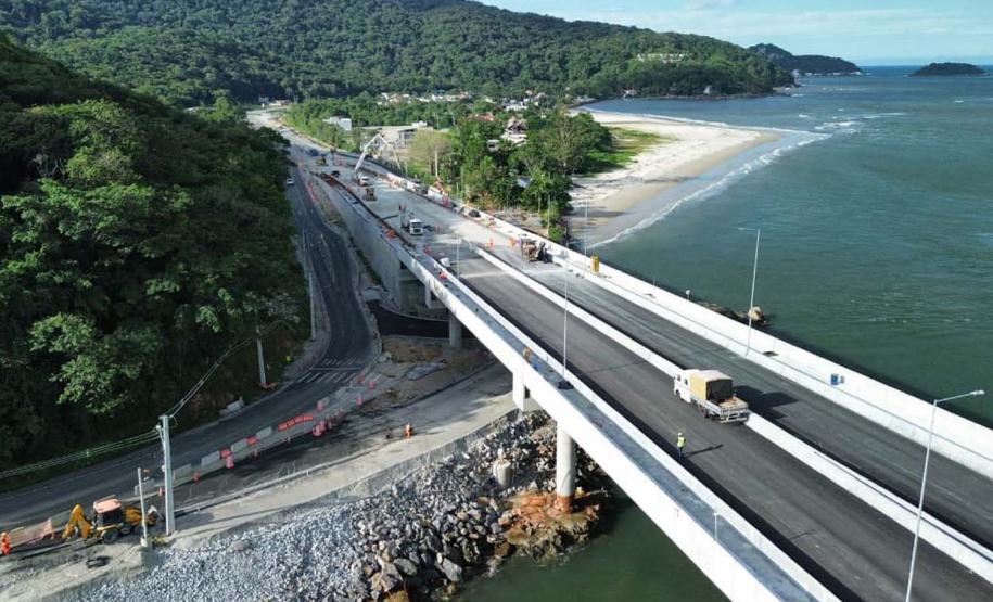 Foto: Gediel Mendes / Consórcio Supervisor Ponte de Guaratuba