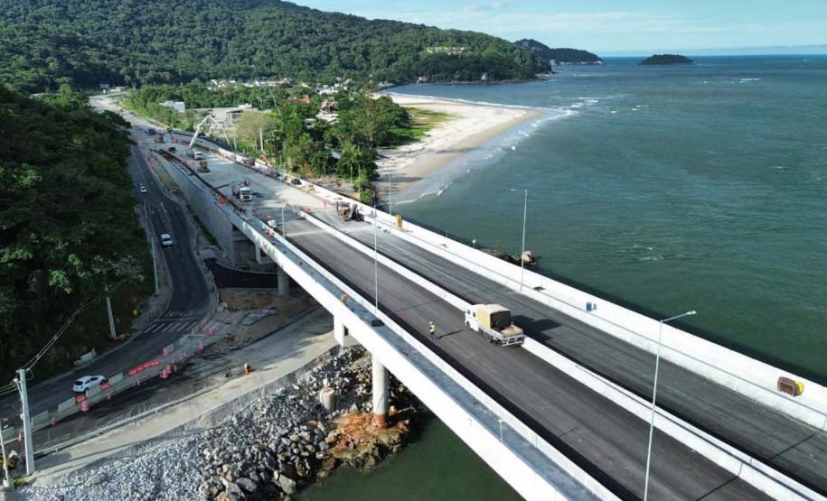 Foto: Gediel Mendes / Consórcio Supervisor Ponte de Guaratuba