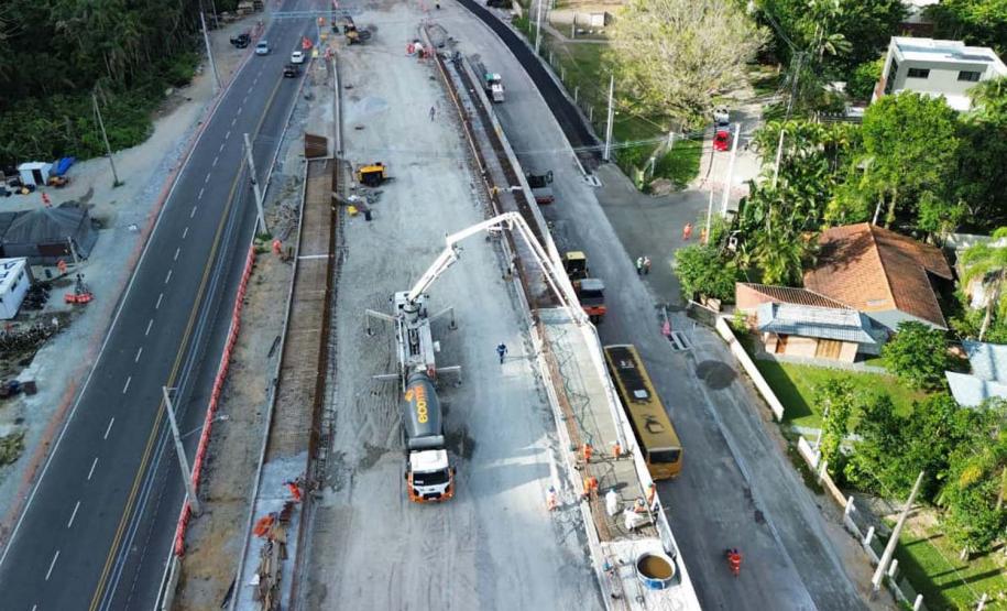 Foto: Gediel Mendes / Consórcio Supervisor Ponte de Guaratuba
