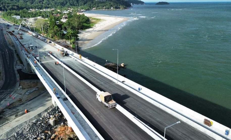 Foto: Gediel Mendes / Consórcio Supervisor Ponte de Guaratuba