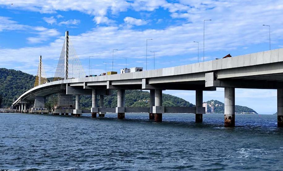 Foto: Gediel Mendes / Consórcio Supervisor Ponte de Guaratuba