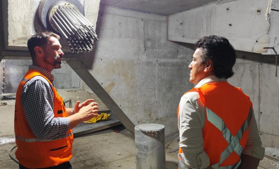 Ponte de Guaratuba tem "esconderijo" para garantia do funcionamento dos estais