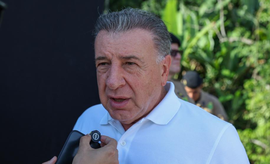 “Perseverança venceu o impossível”, diz Ratinho Junior na inauguração da Ponte de Guaratuba