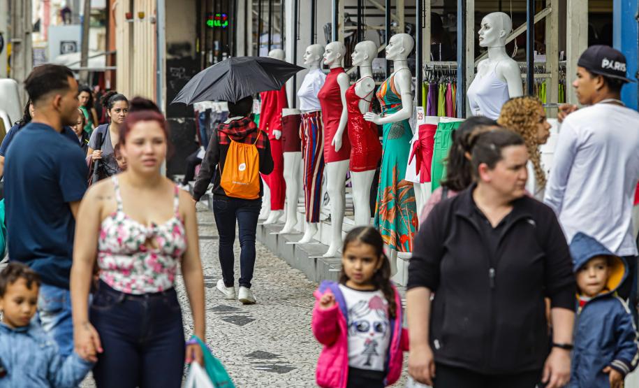 Comércio do Paraná cresce 4,9% no 1º trimestre e tem melhor desempenho da região Sul