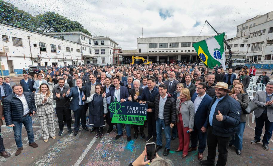 Começam as obras da Fábrica de Ideias, novo complexo de inovação e cultura do Paraná
