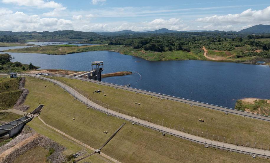 Sanepar faz novos testes sonoros em sirenes instaladas na Barragem do Miringuava