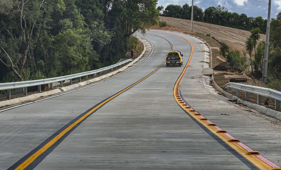 Paraná chega a quase mil quilômetros de rodovias e novas estradas em concreto