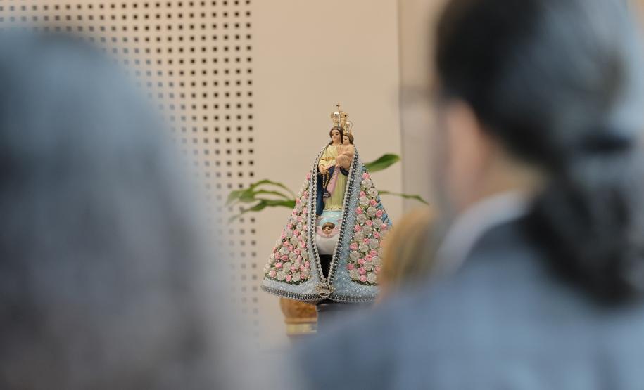 O vice governador Darci Piana participa nesta terca-feira (27), de missa com a Nossa Senhora do Rocio, Padroeira do Paraná
