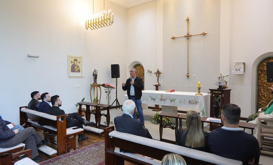 O vice governador Darci Piana participa nesta terca-feira (27), de missa com a Nossa Senhora do Rocio, Padroeira do Paraná