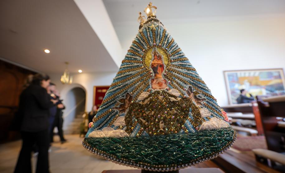 O vice governador Darci Piana participa nesta terca-feira (27), de missa com a Nossa Senhora do Rocio, Padroeira do Paraná