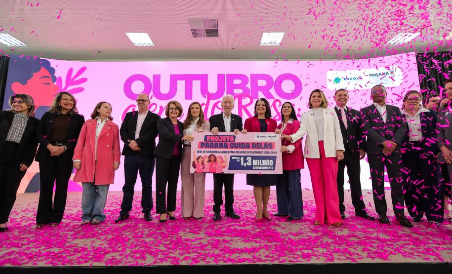 O governador Darci Piana participa nesta quarta-feira (28) do Lançamento do projeto "Paraná Cuida Delas" da Secretaria de Estado da Mulher, Igualdade Racial e Pessoa Idosa do Paraná.