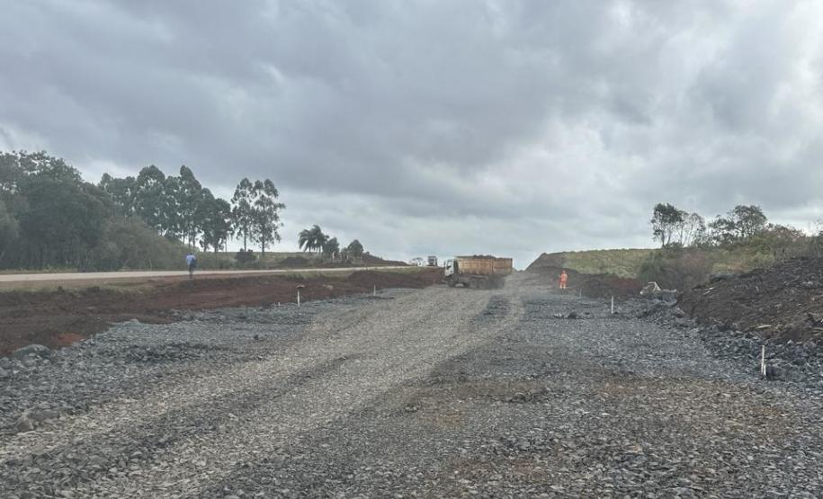 Duplicação em concreto de rodovia entre Pitanga e Turvo chega a 57,8% de execução