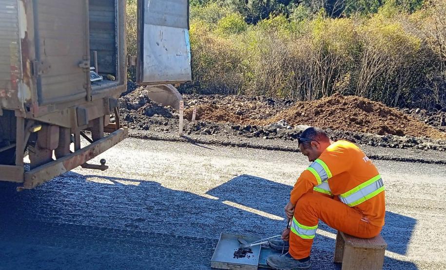 Duplicação em concreto de rodovia entre Pitanga e Turvo chega a 57,8% de execução