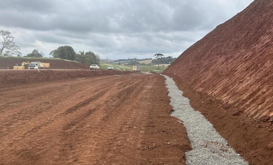 Duplicação em concreto de rodovia entre Pitanga e Turvo chega a 57,8% de execução
