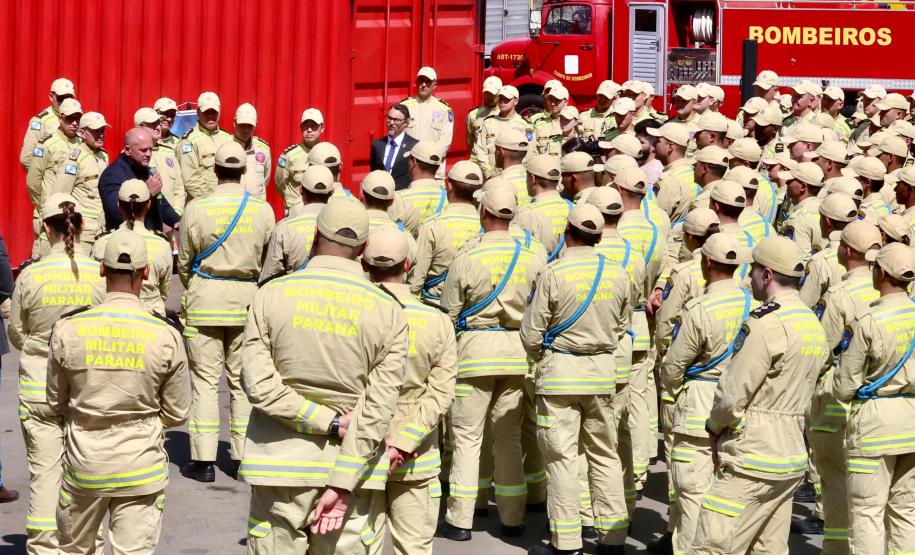 Bombeiros do Paraná inauguram Cidade do Fogo, centro de treinamento de R$ 4,3 milhões